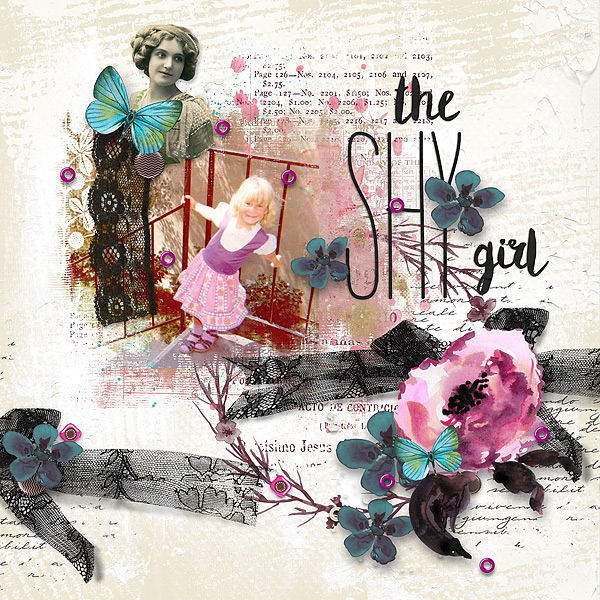 shy girl