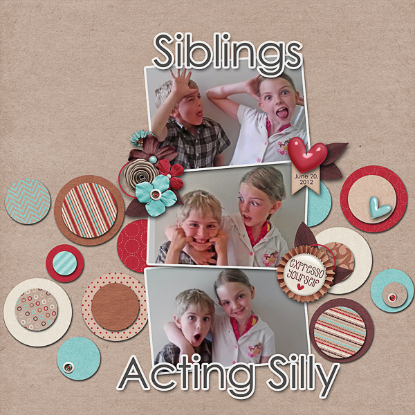 Siblings Acting Silly
