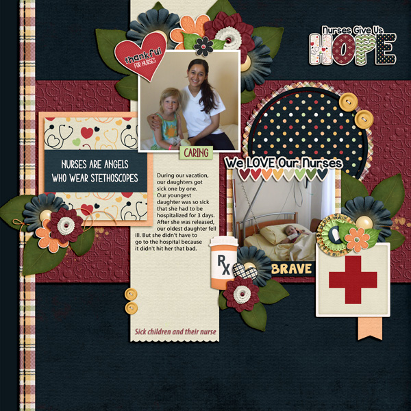 sick children and their wonderful nurse