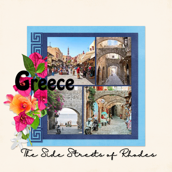 Side Streets of Rhodes