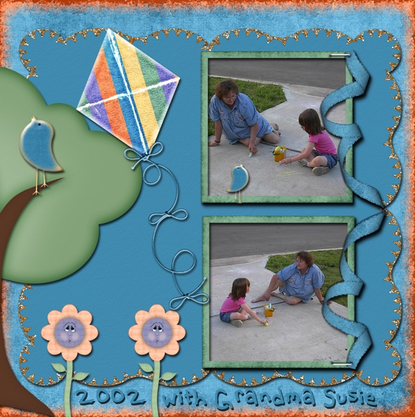 Sidewalk Chalk with Grandma Susie page 2