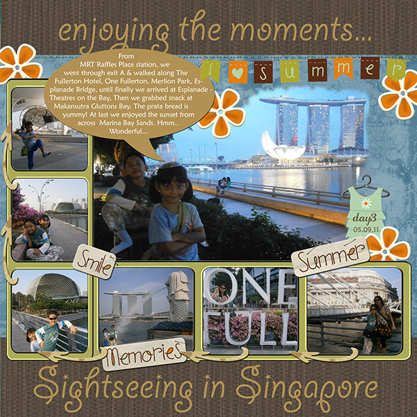 Sightseeing in Songapore