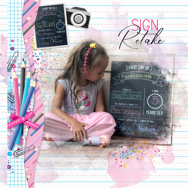 Sign Photo Retake