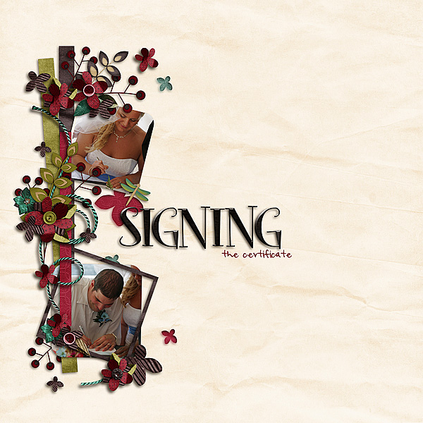 Signing the Certificate