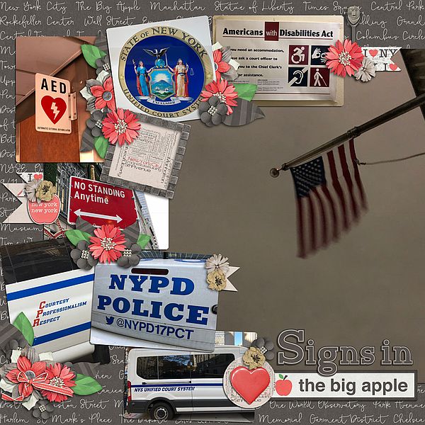 Signs in the Big Apple