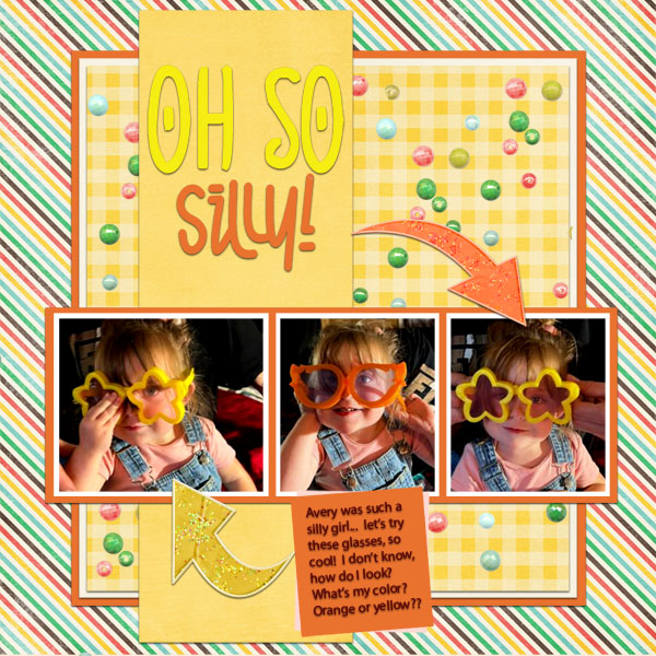 Silly girl!
