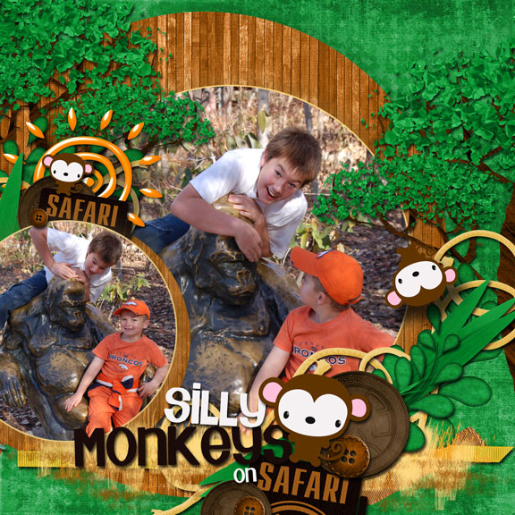 Silly Monkeys on Safari