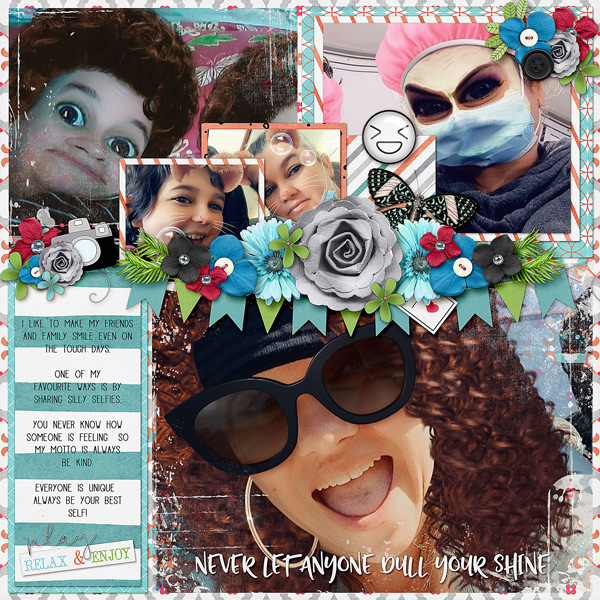Silly selfies