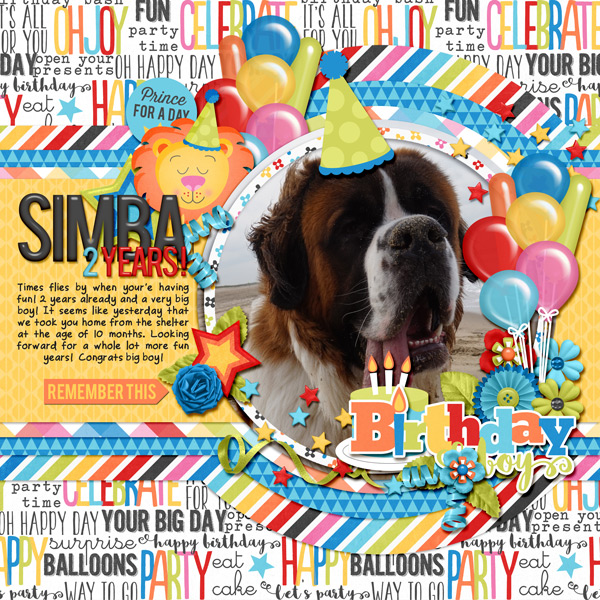 Simba 2 years!