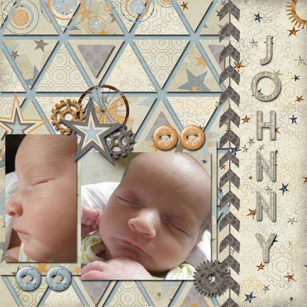 {Simple Stack 18} Digital Scrapbook Template by Lindsay Jane