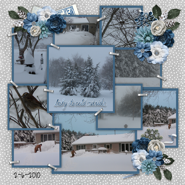 Simple Starts Photo Clusters 1 Temp #5-Miss Fish with Winter is Coming-Ging