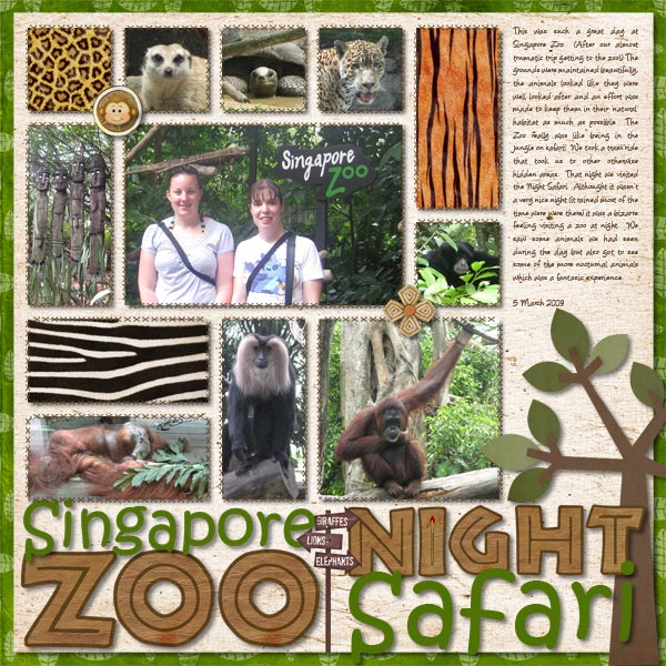 Singapore Zoo and Night Safari