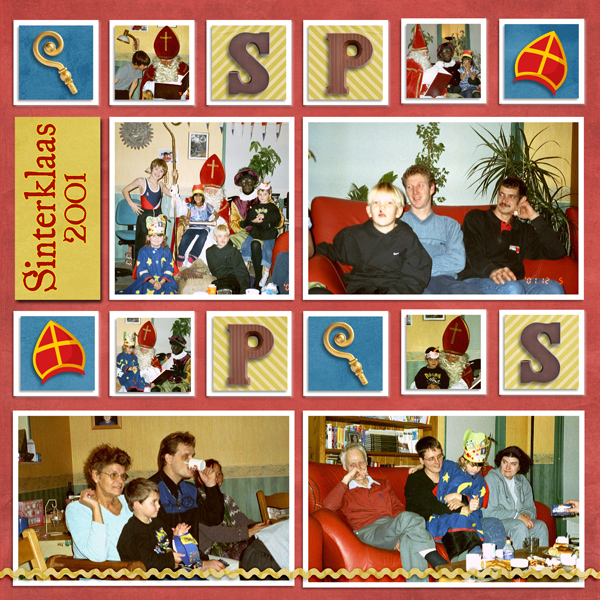 Sinterklaasviering 2001