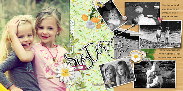 SISTER - DOUBLE PAGE