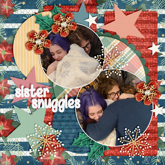 sister snuggles