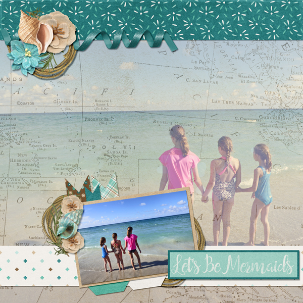 Sisters dreaming, toes in the sand