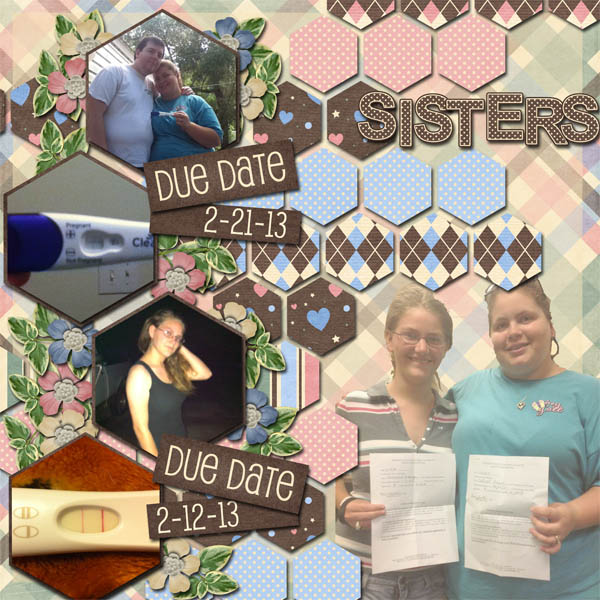 Sisters expecting