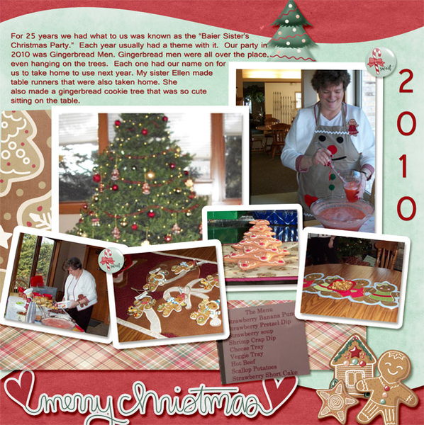 Sister's Gingerbread party