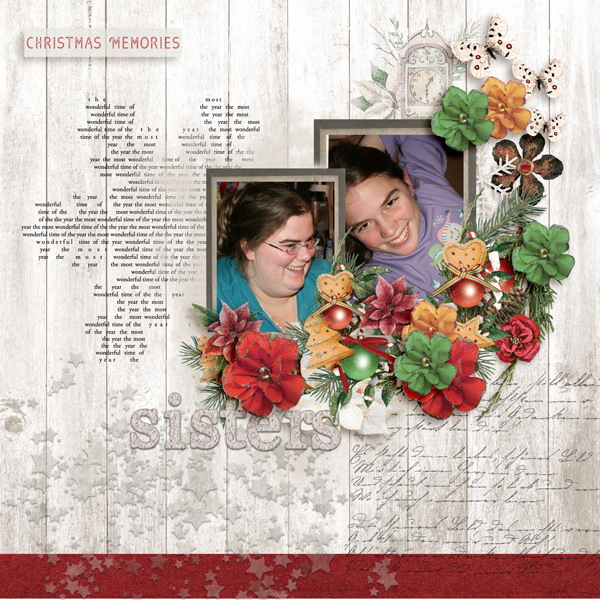 SISTERS - SCRAP LIFT CHALLENGE - MARCH 2022