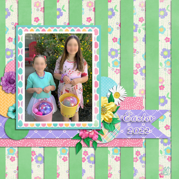 sisters with baskets