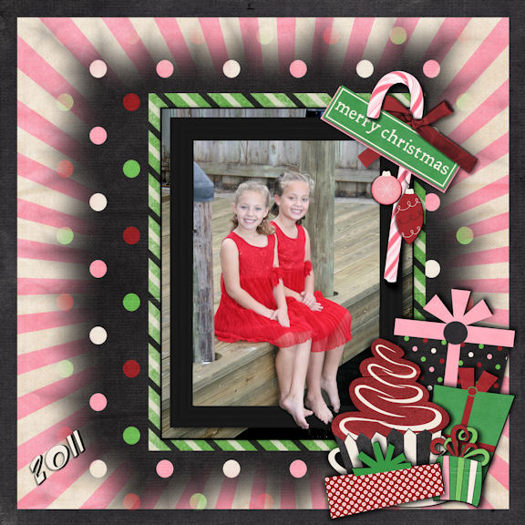 Sitting on the dock for Christmas