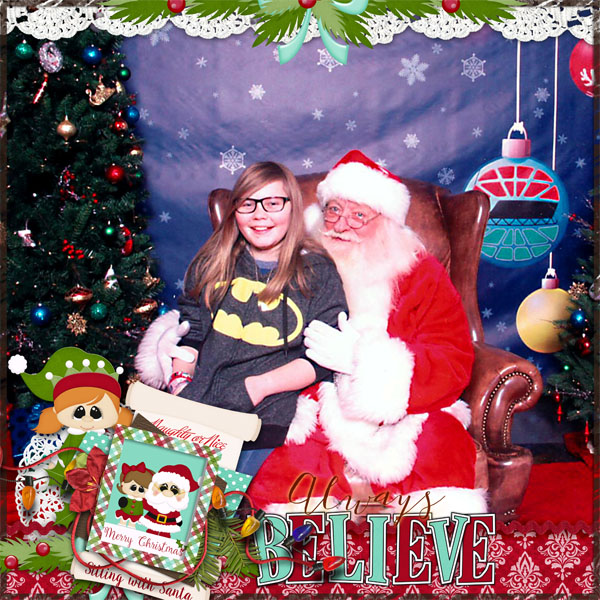 Sitting With Santa
