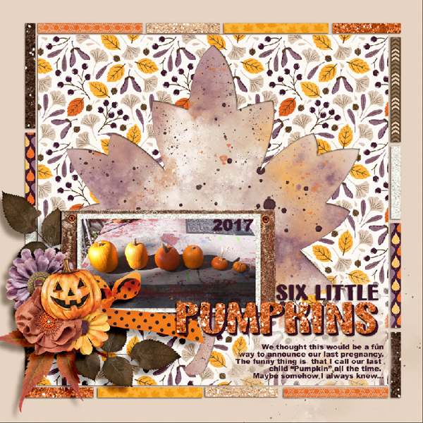 Six Little Pumpkins