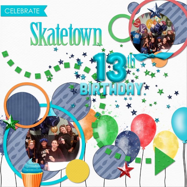 Skatetown Birthday