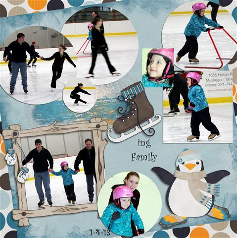 Skating Family