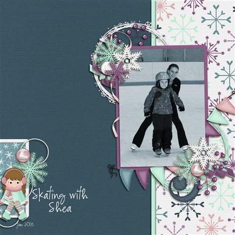 Skating with Shea