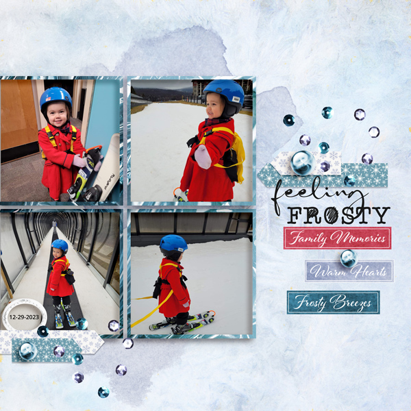 SKI DAY - TEMP 3 -12-23