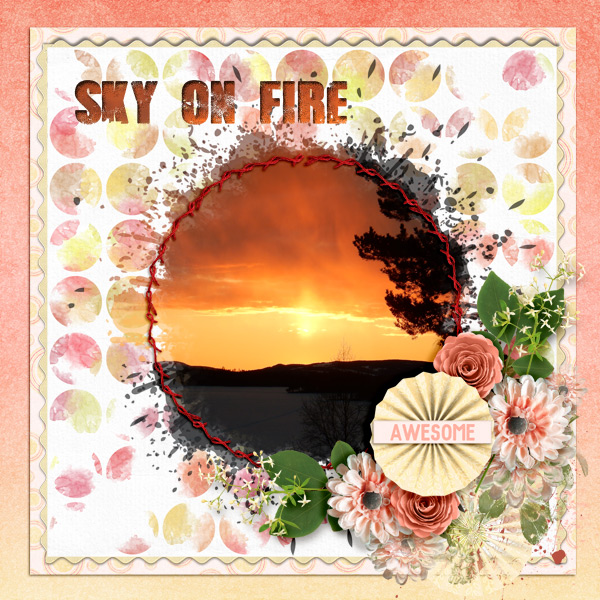 Sky-on-fire