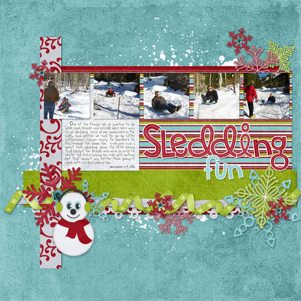 Sledding Fun 2012