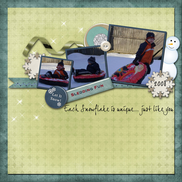 Sledding Fun