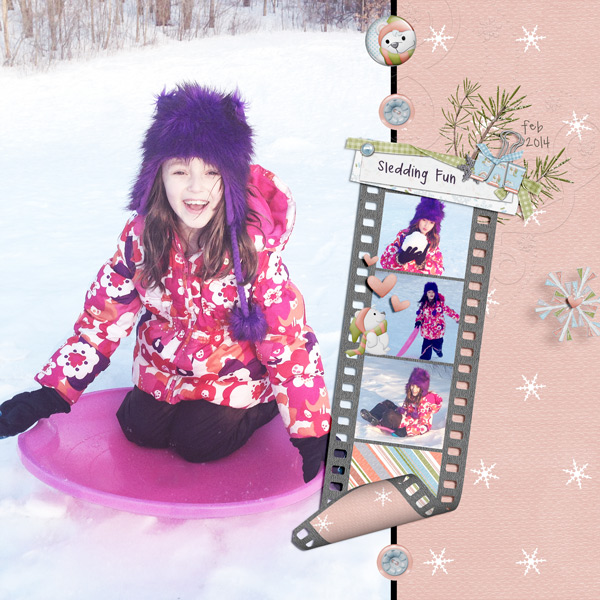 sledding fun