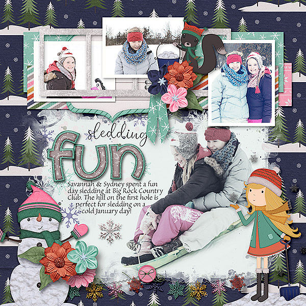 Sledding Fun