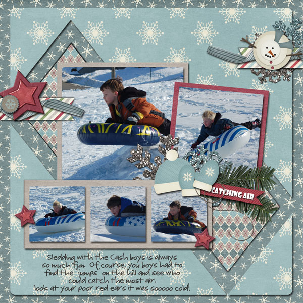 sledding more