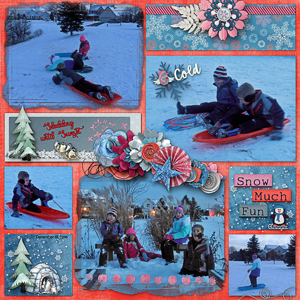 Sledding until Sunset