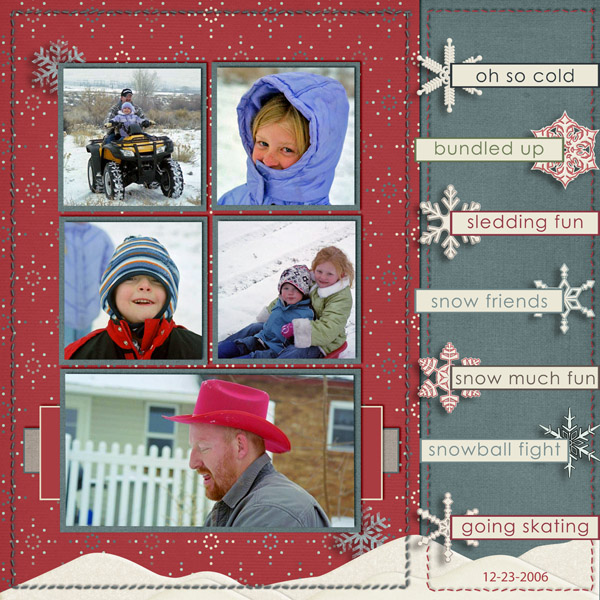 sledding