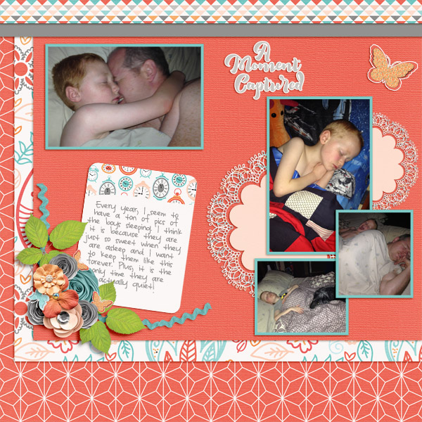 Sleeping moments