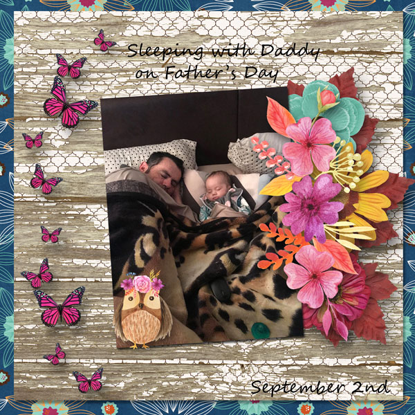 Sleeping with daddy