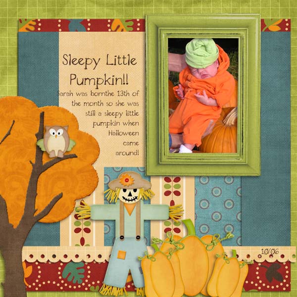 Sleepy Little Pumpkin