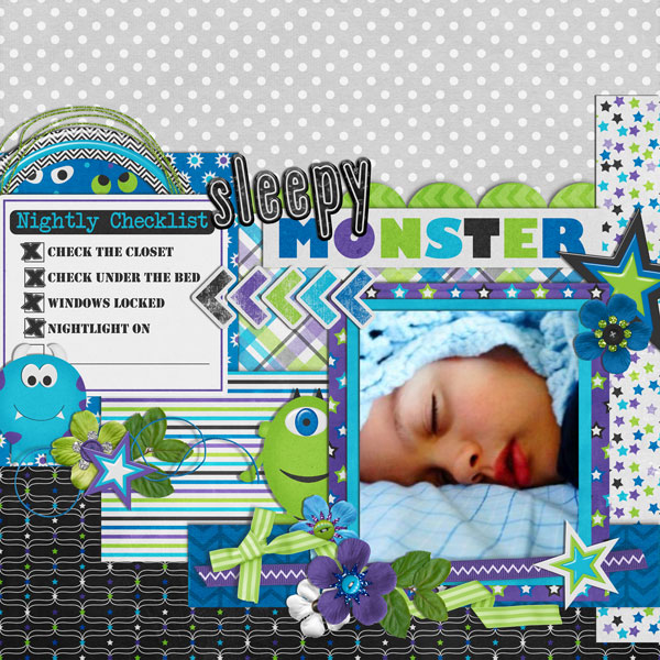 sleepy monster