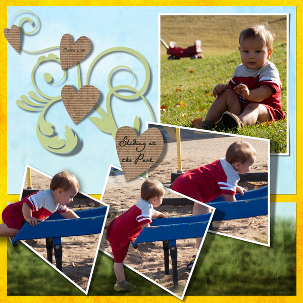 Sliding at the Park