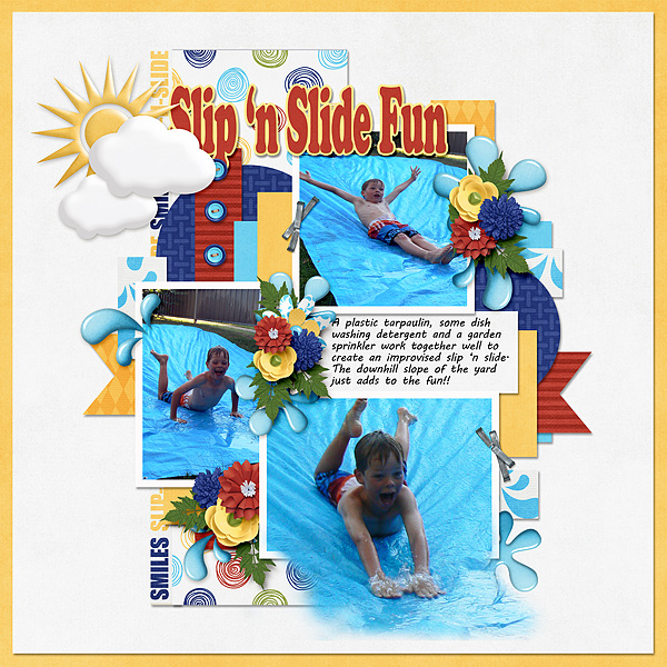 Slip n Slide fun
