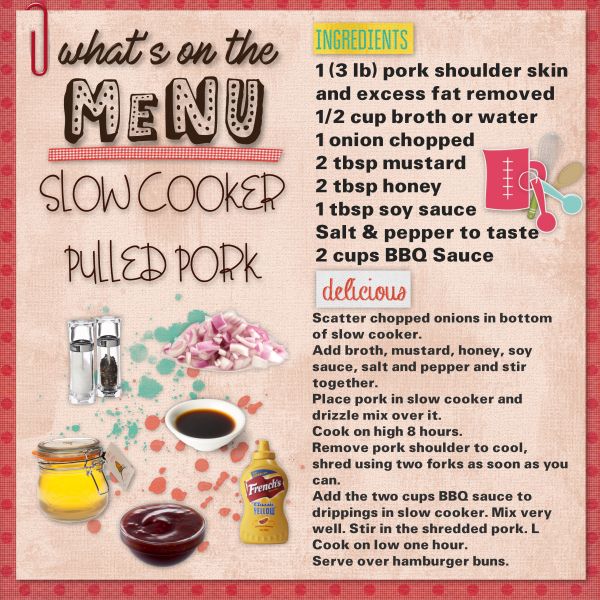 Slow Cooker Pulled Pork