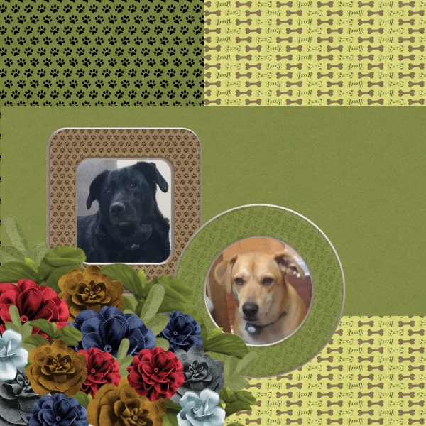 Slow Scrap with Memory Mosaic Day3
