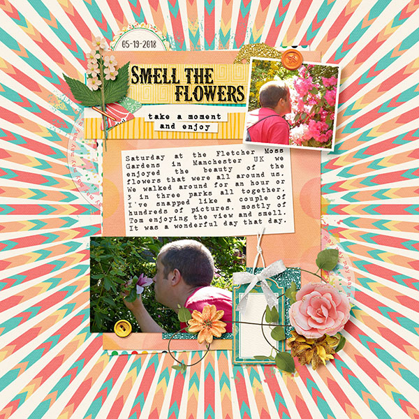 Smell the flowers