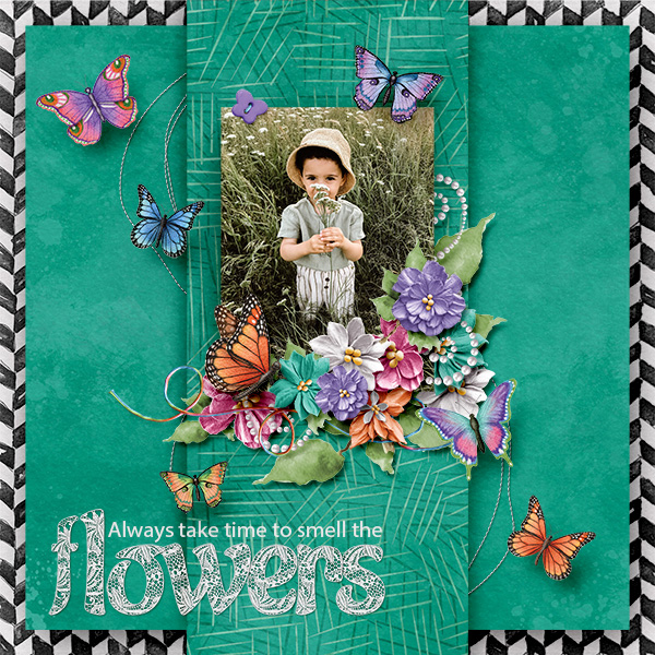 Smell the flowers