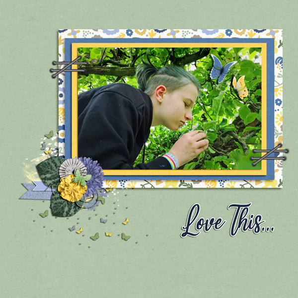 smell the flowers